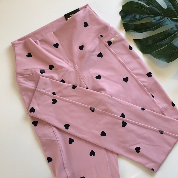 PINK Victoria's Secret Pants - ❤... Pink Victoria Secret Heart Leggings